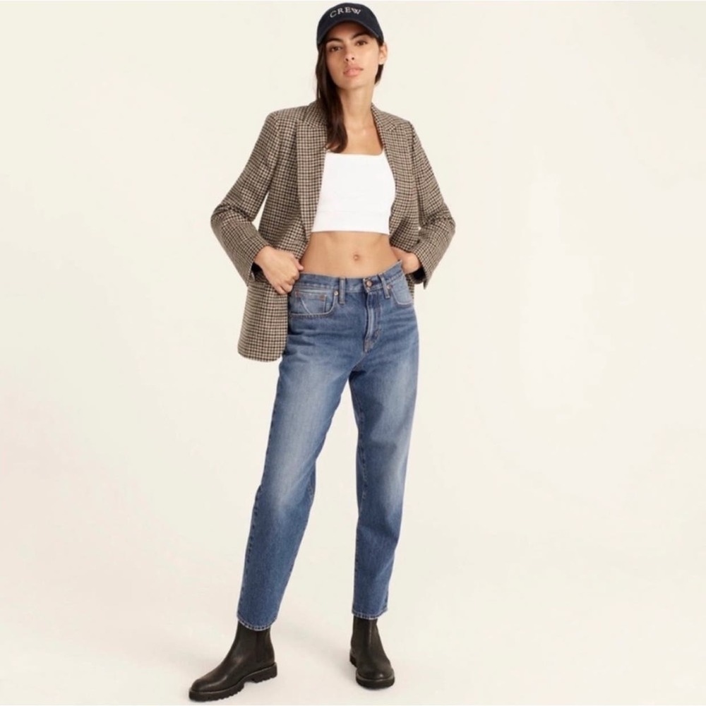 J. Crew | Women | Slouchy Raw Cuffed Hem Boyfriend Jeans | Size 28 - Picture 14 of 16